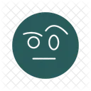 Face With Raised Eyebrow  Icon
