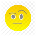 Face With Raised Eyebrow  Icon