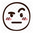 Face With Raised Eyebrow Icon
