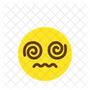 Spiral Eyes Confusion Person Icon