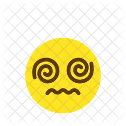 Face with Spiral Eyes Emoji Icon
