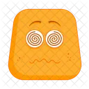 Face With Spiral Eyes Emotion Dizzy Icon