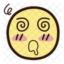 Face With Spiral Eyes  Icon