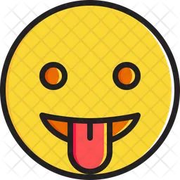 Face with stuck-out tongue Emoji Icon