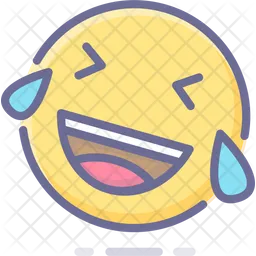 Face With Tear Of Joy Emoji Icon