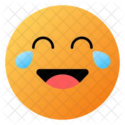 Face with Tears of Joy Emoji Icon