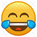 Face With Tears Of Joy Emoji Emoticon Icon