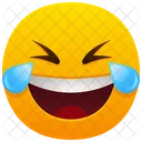 Face With Tears Of Joy Emoji Emotion Icon