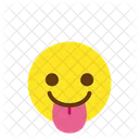 Tongue Smile Person Icon