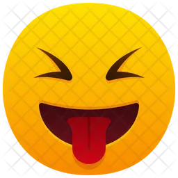 Face With Tongue Emoji Icon