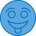 Face With Tongue Emoji Emoticon Icon