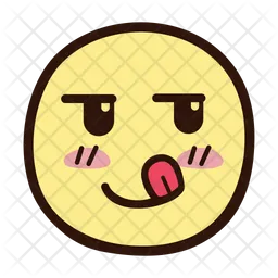 Face With Tongue Emoji Icon