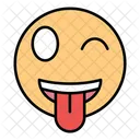 Face With Tongue  Icon