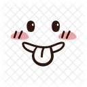 Face with tongue  Icon