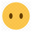 Face Without A Mouth Emoji  Icon