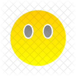 Face Without Mouth Emoji Icon - Download in Gradient Style