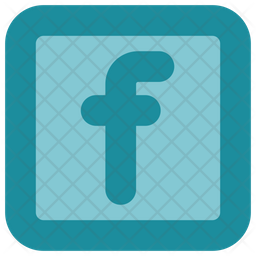 Facebook Logo Icon Download In Colored Outline Style