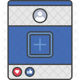 Facebook-Post  Symbol