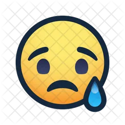 Facebook Sad Emoji  Icon