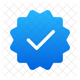 Facebook Verify  Icon