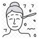 Salon Service Facial Mask Face Treatment Icon
