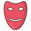 Facemask Carnival Party Icon