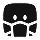 Facemask Square Icon