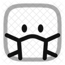 Facemask Square Icon