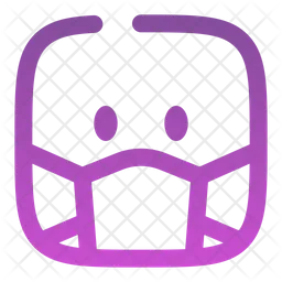 Facemask square  Icon