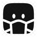 Facemask Square Icon