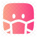 Facemask Square Icon