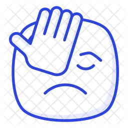 Facepalm Emoji Icon