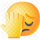 Facepalm Emocion Felicidad Icono