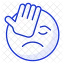 Facepalm Sad Frustrated Icono