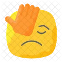 Facepalm Sad Frustrated Icono