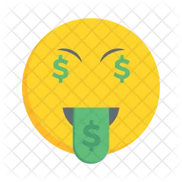 Facewithdollareyes Emoji Icon