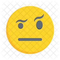 Facewithraisedeyebrow Emoji Icon