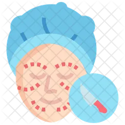 Facial  Ícone