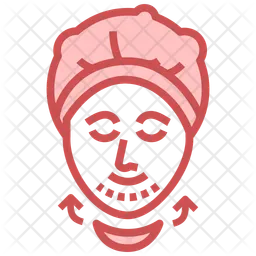 Facial  Ícone