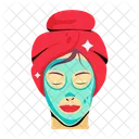 Facial Mask Beauty Mask Treatment Mask Icon