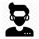 Coronavirus Covid 19 Facial Icon