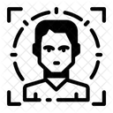 Facial Recognition Authorization Access Icon