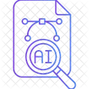 Facial Recognition  Icon
