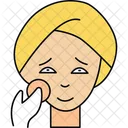 Facial skin cream  Icon