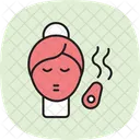 얼굴 스티머 얼굴 스티머 기기 아이콘
