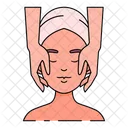 Facial Treatment Skincare Beauty Icon