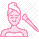 Facial Treatment Skincare Icon