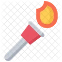 Fackel Feuer Fantasy Icon