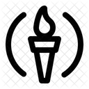Fackel Feuer Flamme Symbol