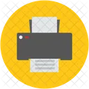 Facsimile Fax Printer Icon
